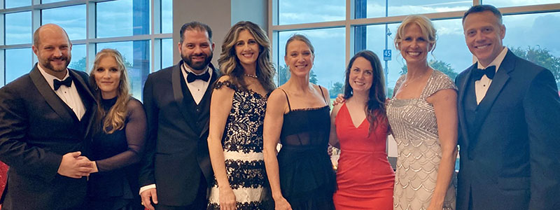 Mandy Gosch and colleagues at San Jacinto College Foundation gala
